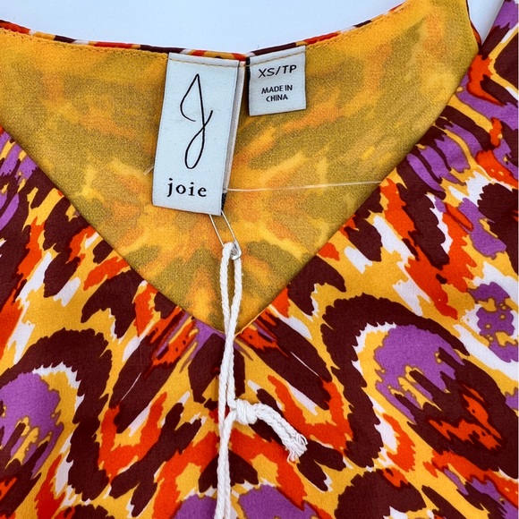 JOIE - Satin V-neck Tank Blouse - Picture 2 of 9